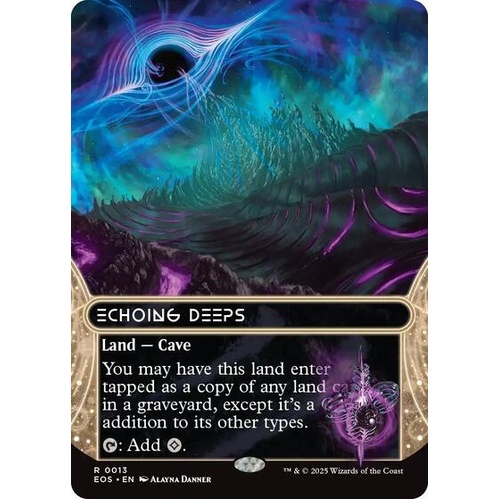 Echoing Deeps (0013) (Borderless) FOIL - EOS