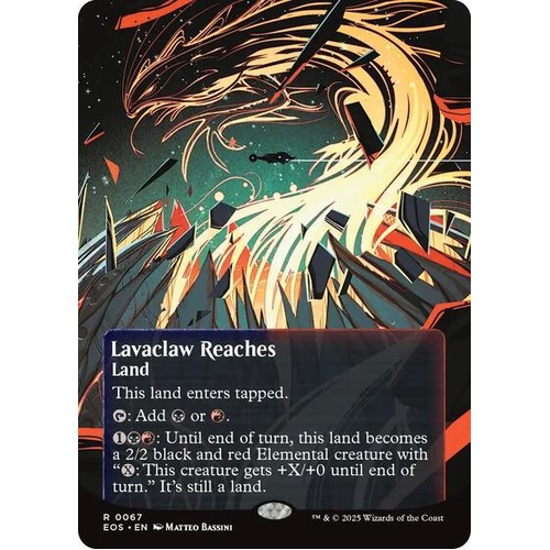 Lavaclaw Reaches (0067) (Borderless) FOIL - EOS