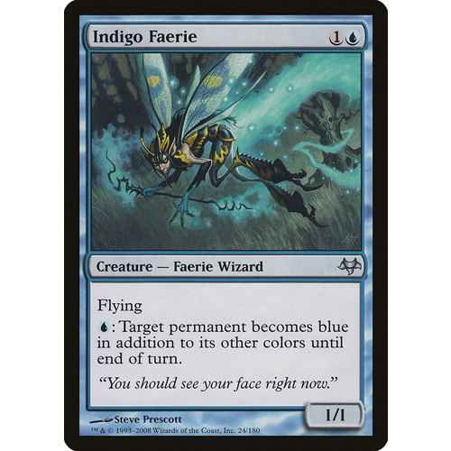 Indigo Faerie FOIL - EVE