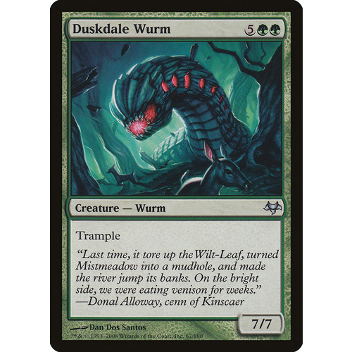 Duskdale Wurm FOIL - EVE