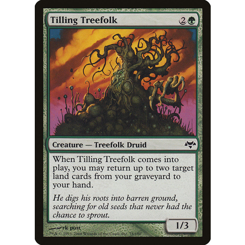Tilling Treefolk FOIL - EVE