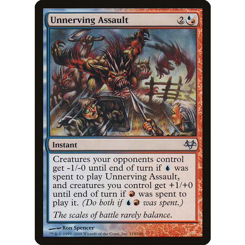 Unnerving Assault FOIL - EVE