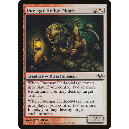 Duergar Hedge-Mage FOIL - EVE