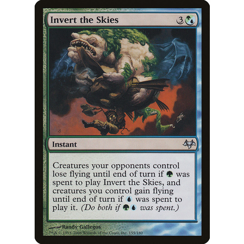 Invert the Skies FOIL - EVE