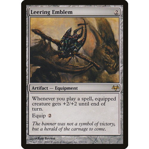 Leering Emblem FOIL - EVE