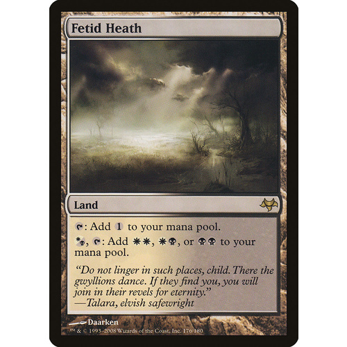 Fetid Heath FOIL - EVE