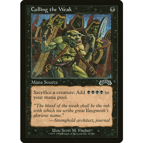 Culling the Weak - EXO