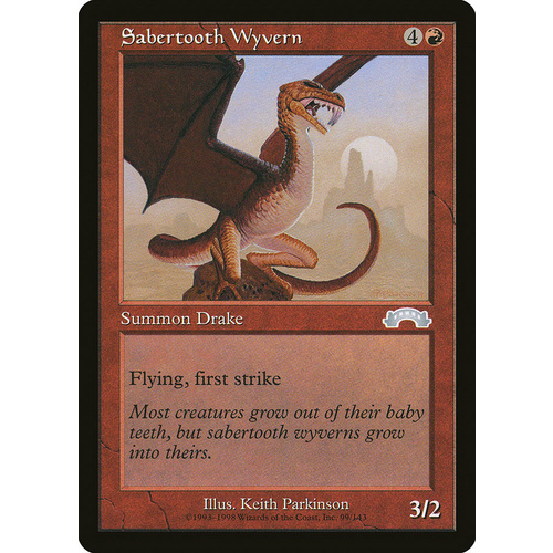 Sabertooth Wyvern - EXO