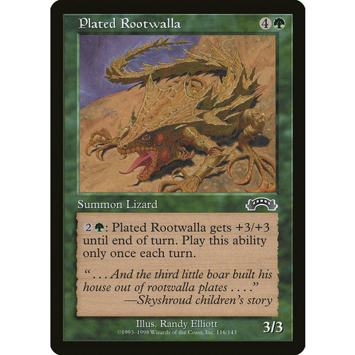 Plated Rootwalla - EXO
