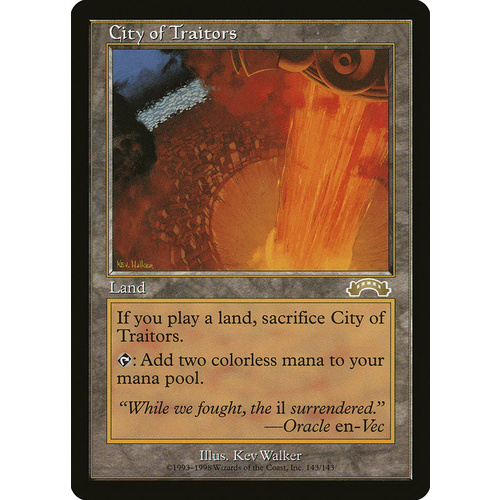 City of Traitors - EXO