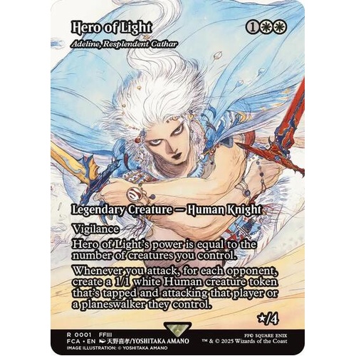 Hero of Light - Adeline, Resplendent Cathar (Showcase) - FCA