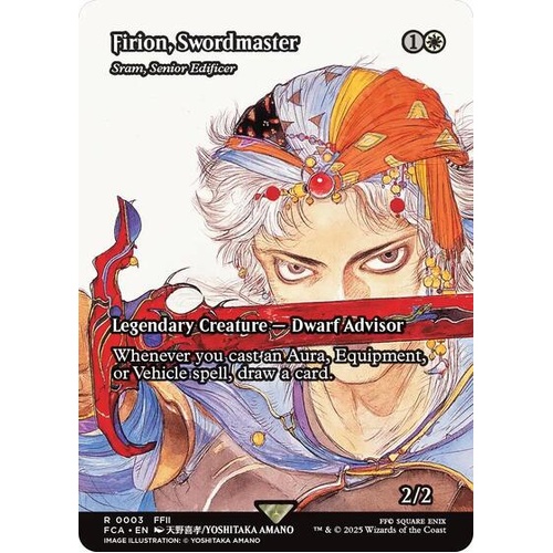 Firion, Swordmaster - Sram, Senior Edificer (Showcase) - FCA