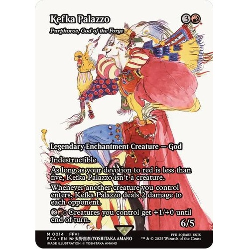 Kefka Palazzo - Purphoros, God of the Forge (Showcase) - FCA
