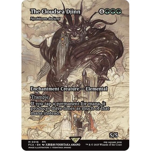 The Cloudsea Djinn - Nyxbloom Ancient (Showcase) - FCA