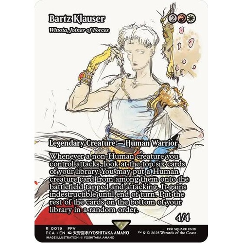 Bartz Klauser - Winota, Joiner of Forces (Showcase) - FCA
