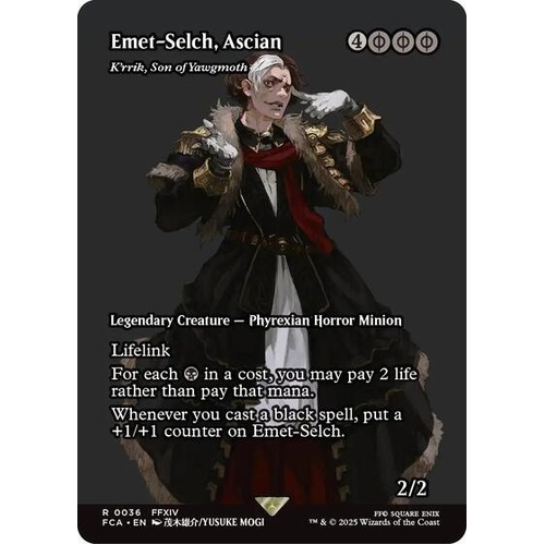 Emet-Selch, Ascian - K'rrik, Son of Yawgmoth (Showcase) - FCA