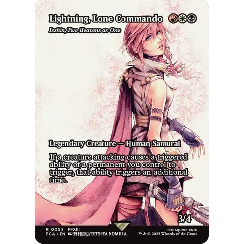 Lightning, Lone Commando - Isshin, Two Heavens as One (Showcase) - FCA
