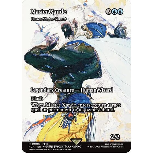 Master Xande - Venser, Shaper Savant (Showcase) FOIL - FCA