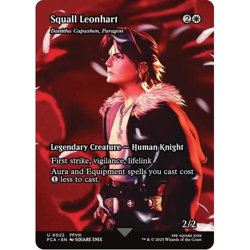 Squall Leonhart - Danitha Capashen, Paragon (Showcase) FOIL - FCA