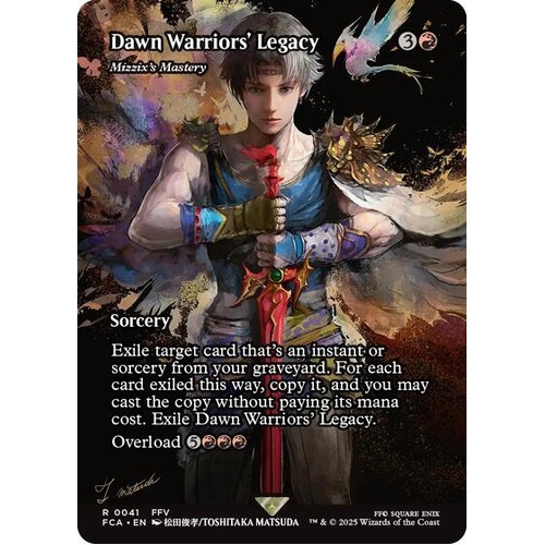 Dawn Warriors' Legacy - Mizzix's Mastery (Showcase) FOIL - FCA