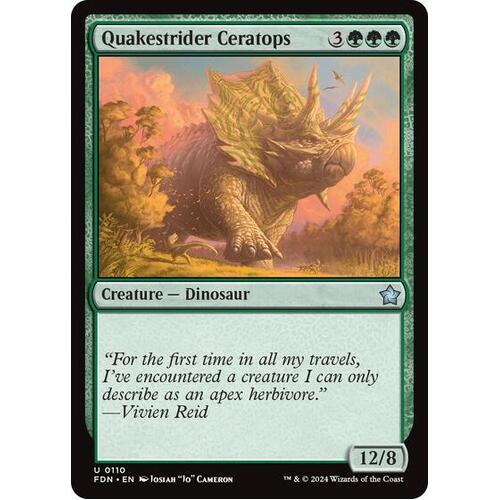 Quakestrider Ceratops - FDN