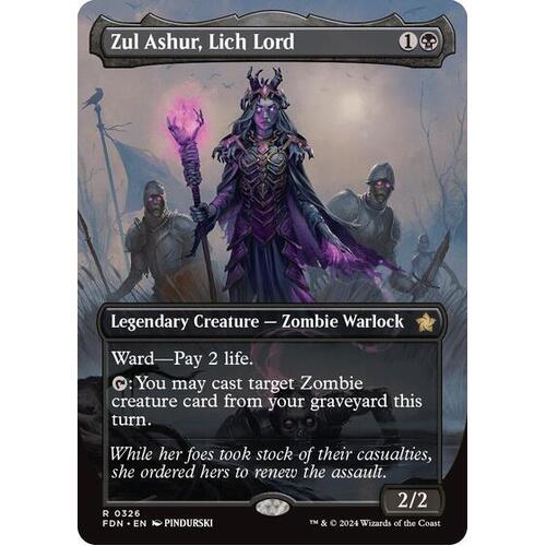 Zul Ashur, Lich Lord (Borderless) - FDN
