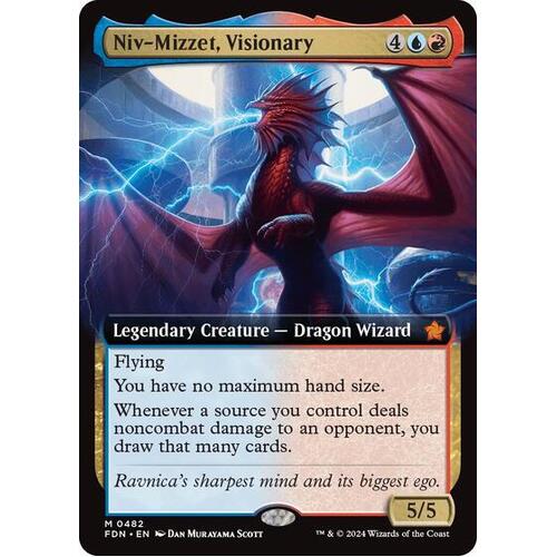 Niv-Mizzet, Visionary (Extended Art) - FDN