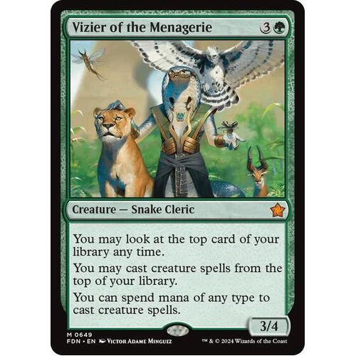 Vizier of the Menagerie - FDN
