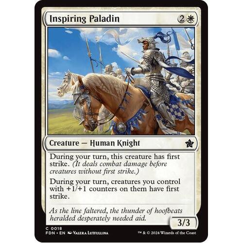 Inspiring Paladin FOIL - FDN