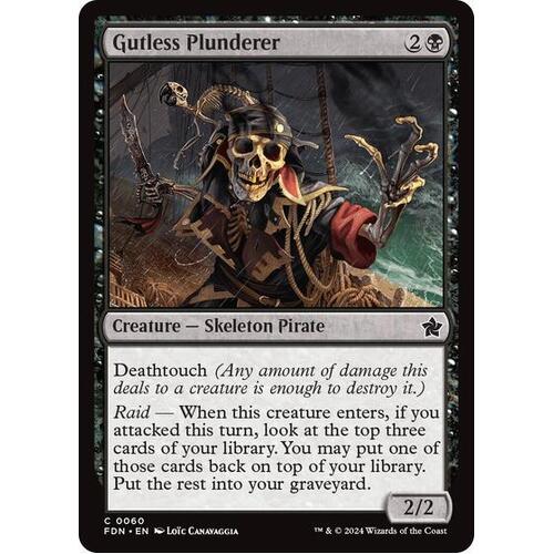 Gutless Plunderer FOIL - FDN