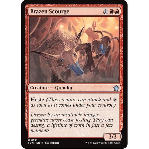 Brazen Scourge FOIL - FDN
