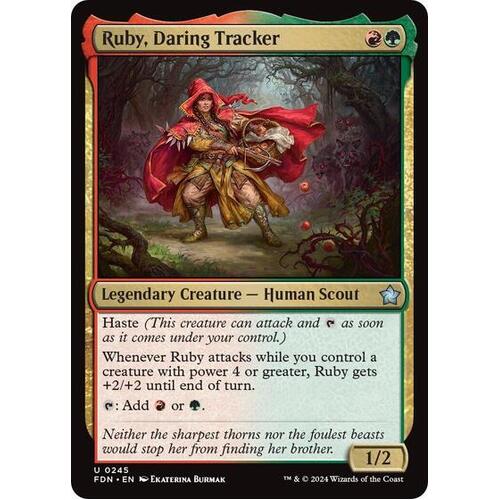 Ruby, Daring Tracker FOIL - FDN
