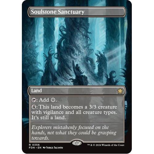 Soulstone Sanctuary (Borderless) FOIL - FDN
