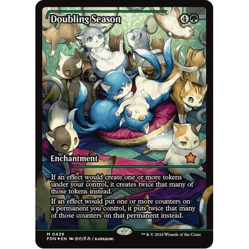 Doubling Season (Showcase) FOIL - FDN