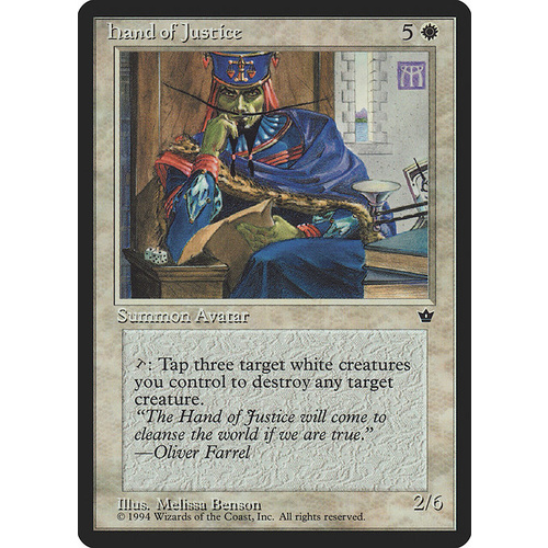 Hand of Justice - FEM