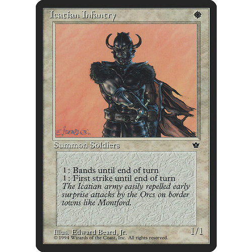 Icatian Infantry (Beard) - FEM