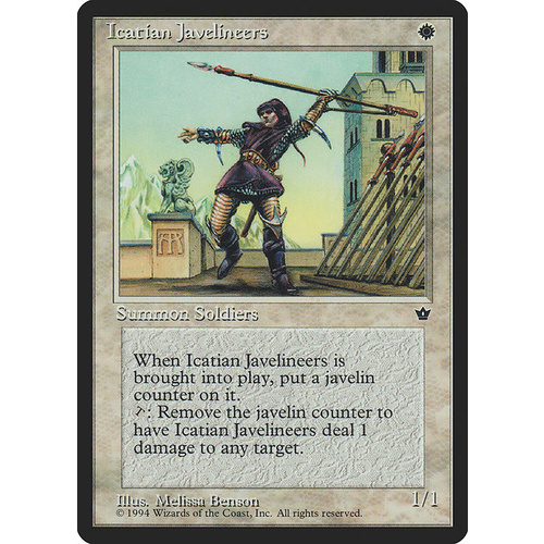Icatian Javelineers (Benson) - FEM