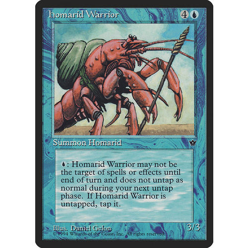 Homarid Warrior (Gelon) - FEM