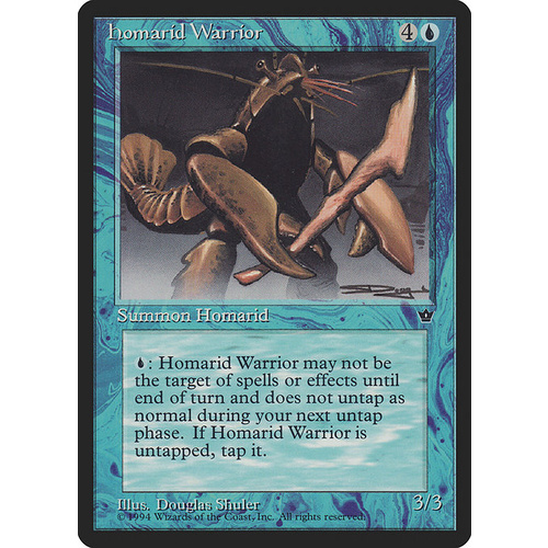Homarid Warrior (Shuler) - FEM