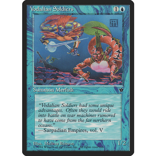 Vodalian Soldiers (Benson) - FEM