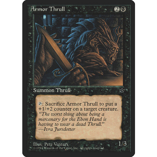 Armor Thrull (Venters) - FEM