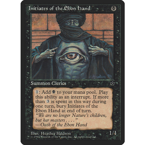 Initiates of the Ebon Hand (Hudson) - FEM