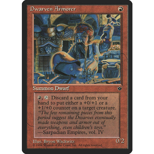 Dwarven Armorer - FEM