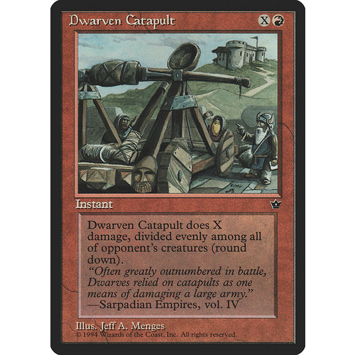 Dwarven Catapult - FEM