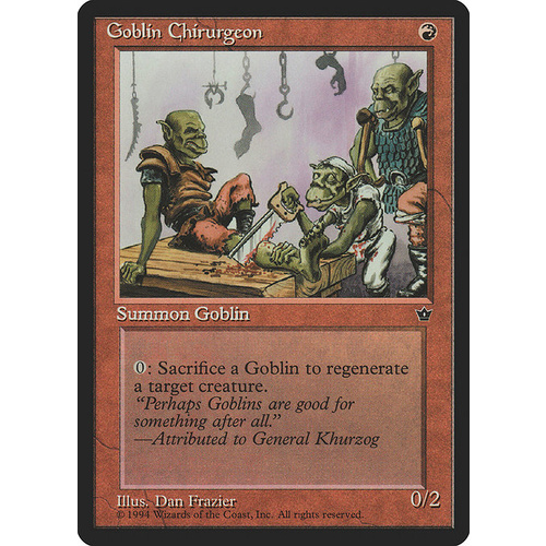 Goblin Chirurgeon (Frazier) - FEM