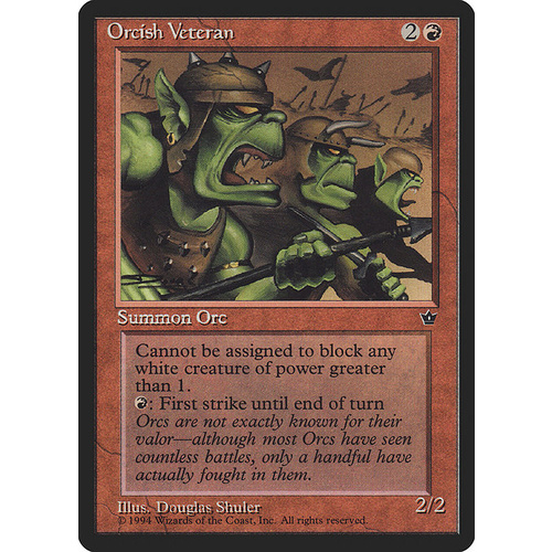 Orcish Veteran (Shuler) - FEM