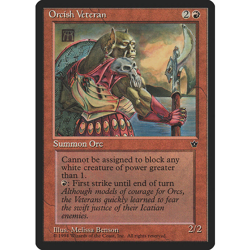 Orcish Veteran (Benson) - FEM