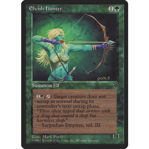 Elvish Hunter (Poole) - FEM