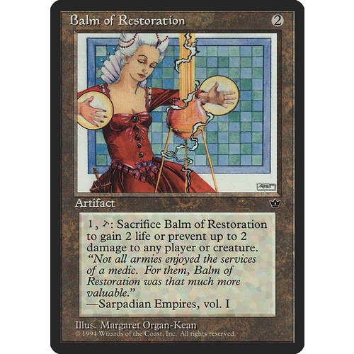 Balm of Restoration - FEM