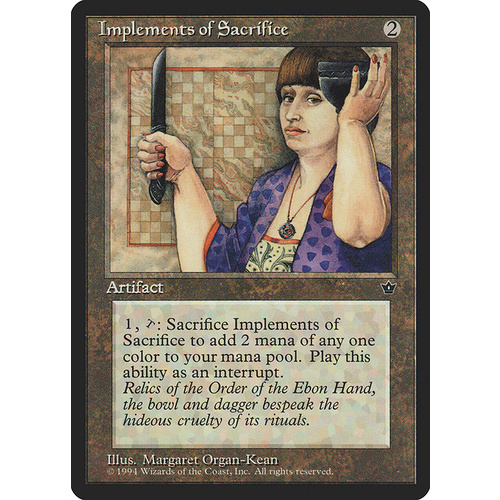 Implements of Sacrifice - FEM